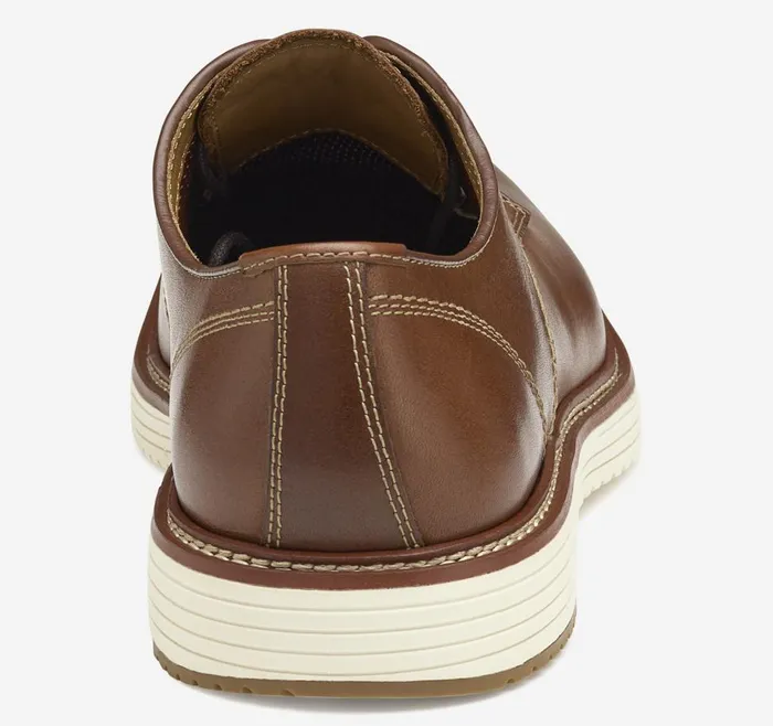 Johnston and Murphy Upton Plain Toe Tan Full Grain Men LaceUps Johnston and Murphy Upton Plain Toe Tan Full Grain Men LaceUps