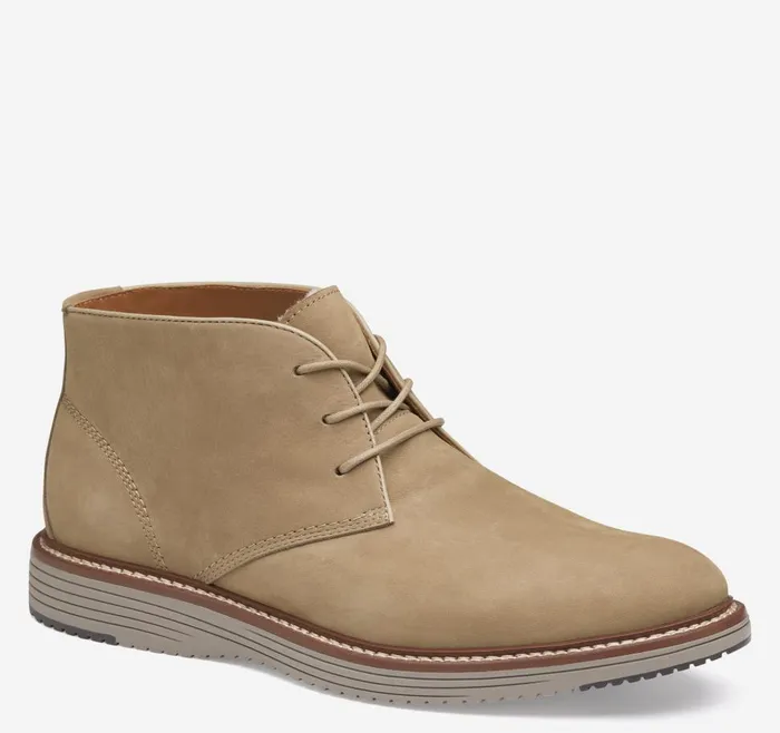 Johnston and Murphy Upton Shearling Chukka Boot Light Tan Nubuckshearling Men Boots Johnston and Murphy Upton Shearling Chukka Boot Light Tan Nubuckshearling Men Boots