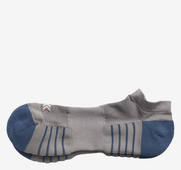 Johnston and Murphy XC4 Performance Ankle Socks Gray Men Socks