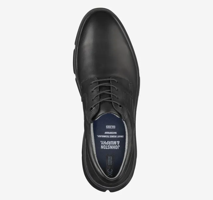 Johnston and Murphy XC4 Tanner Plain Toe Black Full Grain Men LaceUps Johnston and Murphy XC4 Tanner Plain Toe Black Full Grain Men LaceUps