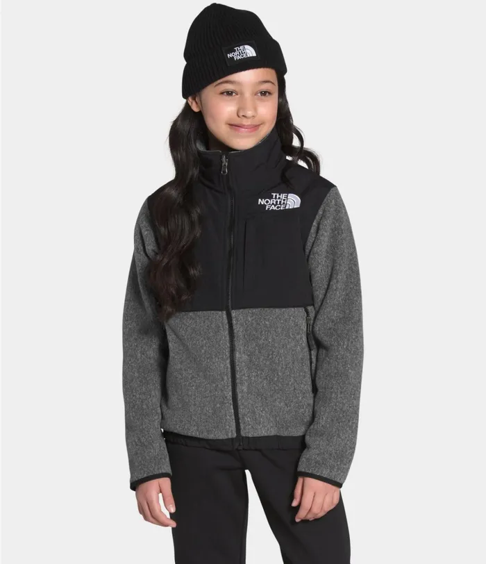 Kids 95 Retro Denali Jacket Tnf Medium Grey Heather The North Face Fleece