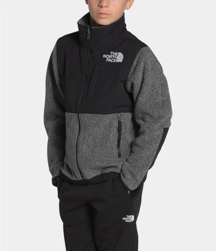 Kids 95 Retro Denali Jacket Tnf Medium Grey Heather The North Face Fleece