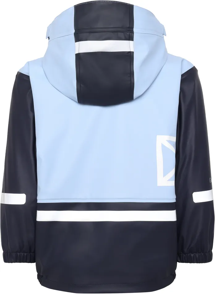 Kids Boardman Set Light Sea Blue Didriksons Lined Rain Set