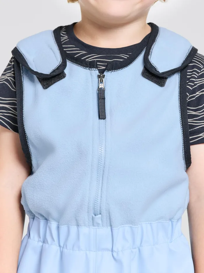 Kids Boardman Set Light Sea Blue Didriksons Lined Rain Set