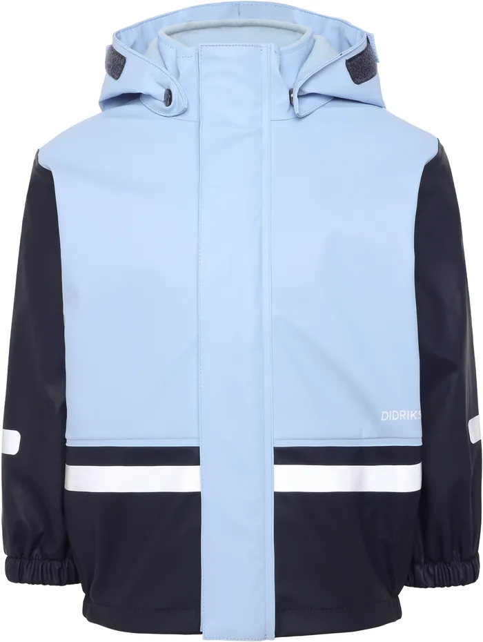 Kids Boardman Set Light Sea Blue Didriksons Lined Rain Set