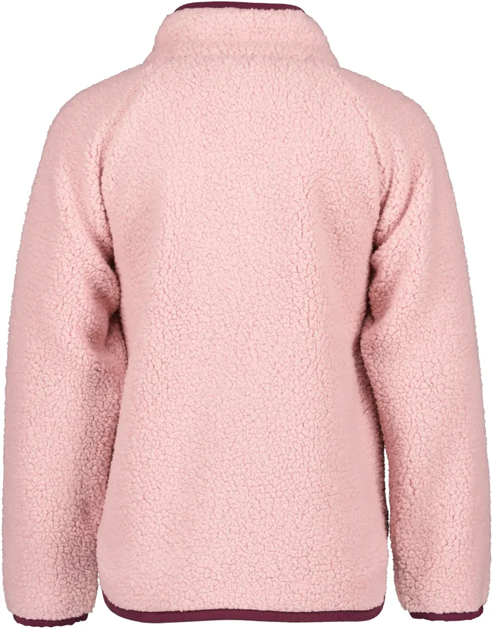 Kids Gibbs FullZip Dusty Pink Didriksons Fleece and Midlayers