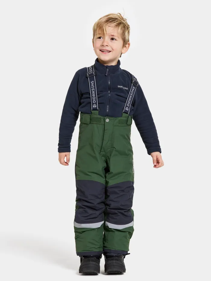 Kids Idre Pants Pine Green Didriksons Snow Pants