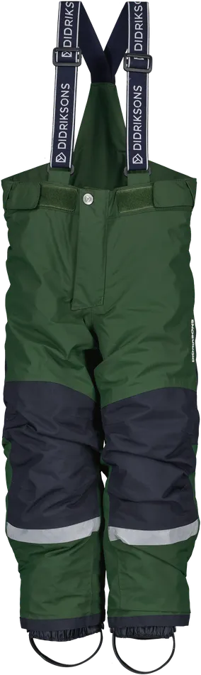 Kids Idre Pants Pine Green Didriksons Snow Pants
