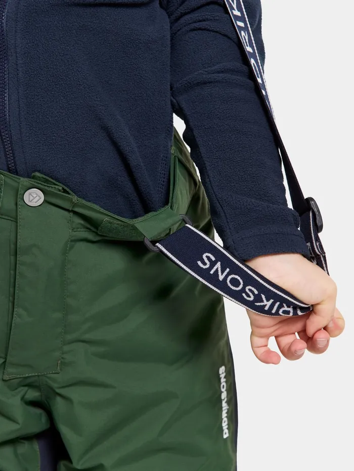 Kids Idre Pants Pine Green Didriksons Snow Pants
