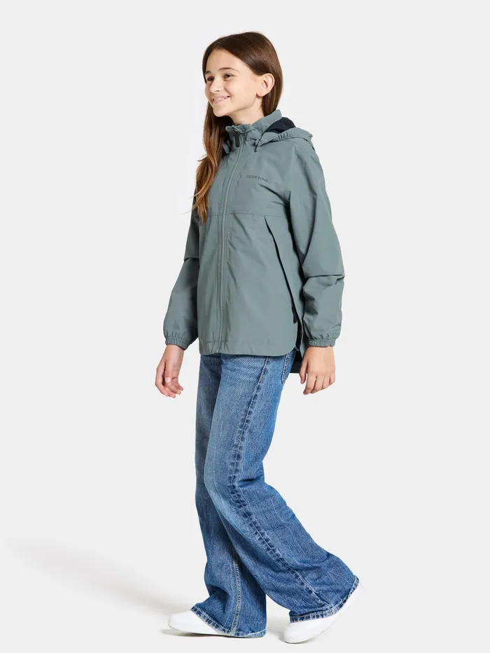 Kids Meliss Jacket Factory Blue Didriksons Spring Jackets
