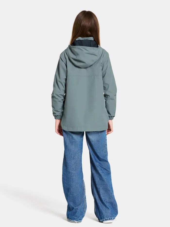 Kids Meliss Jacket Factory Blue Didriksons Spring Jackets