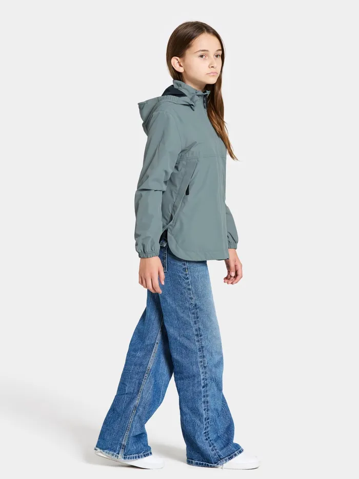 Kids Meliss Jacket Factory Blue Didriksons Spring Jackets