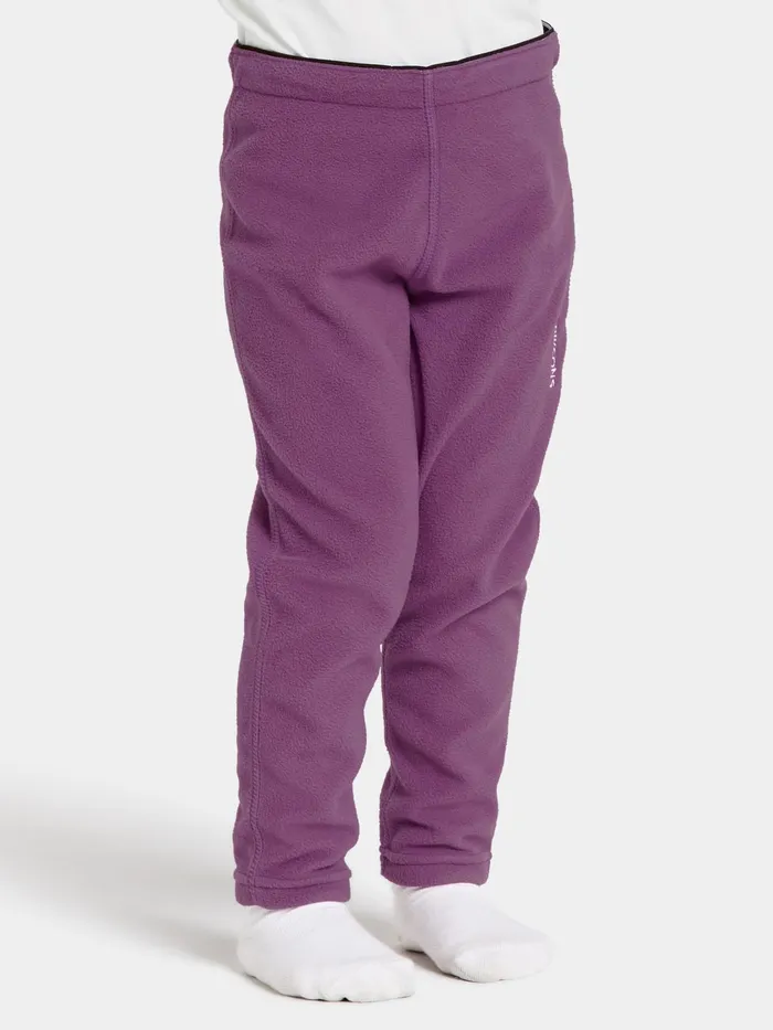 Kids Monte Pants Grape Didriksons Fleece Joggers