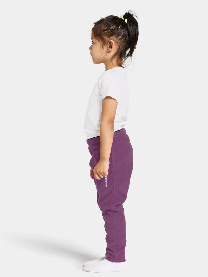 Kids Monte Pants Grape Didriksons Fleece Joggers