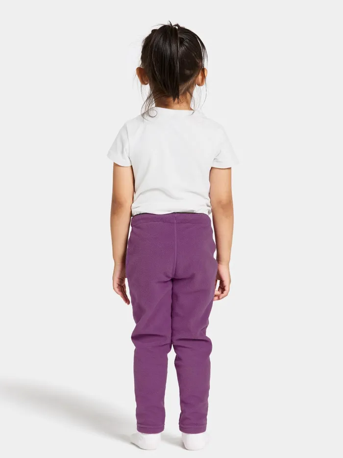 Kids Monte Pants Grape Didriksons Fleece Joggers