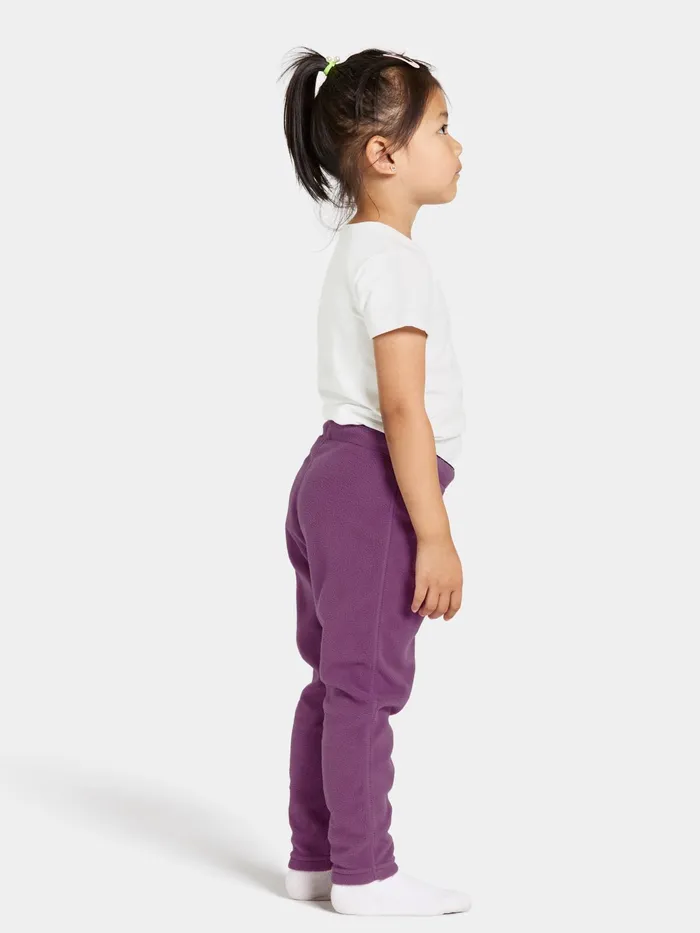 Kids Monte Pants Grape Didriksons Fleece Joggers