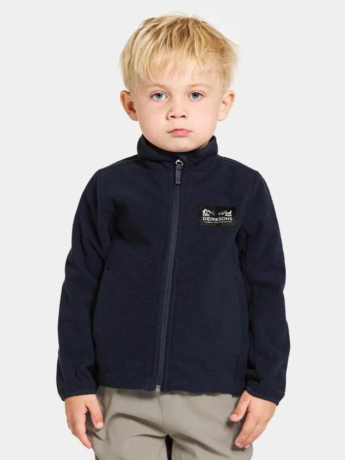 Kids Muskot Jacket Dark Night Blue Didriksons Spring Jackets