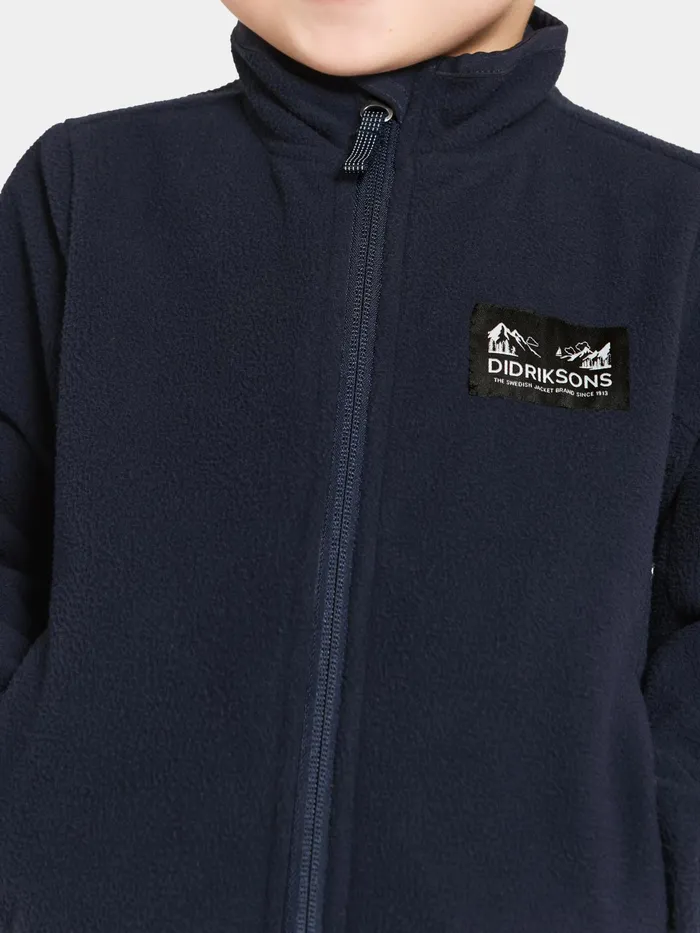 Kids Muskot Jacket Dark Night Blue Didriksons Spring Jackets