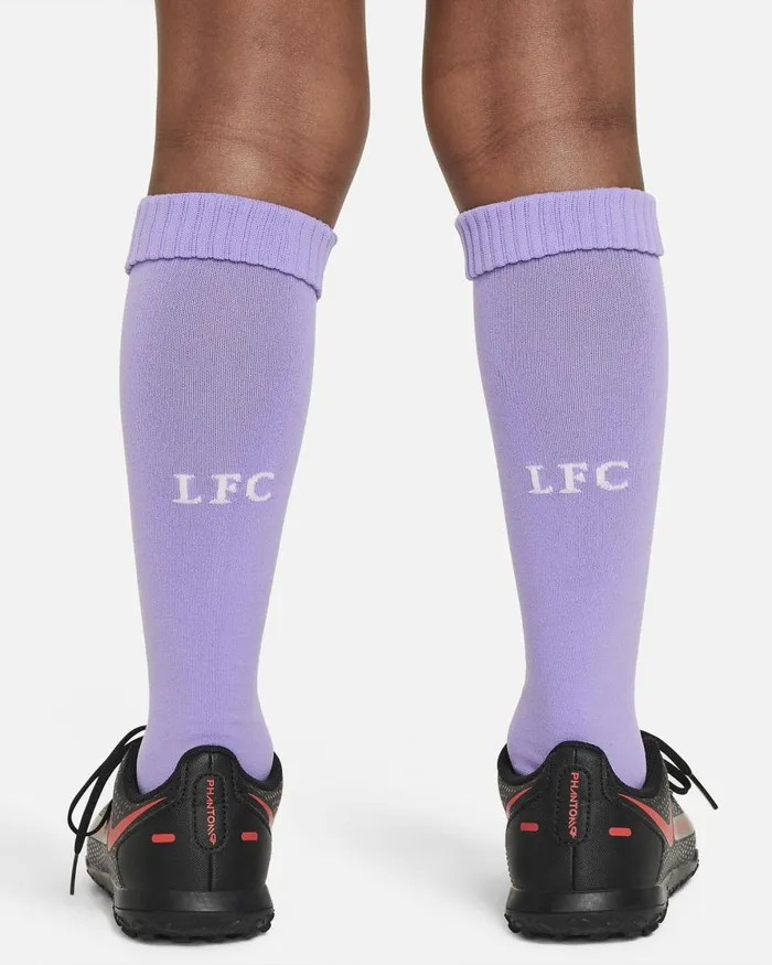 Kids Nike All Clothing Liverpool FC 202324 Third Space Purplewhite