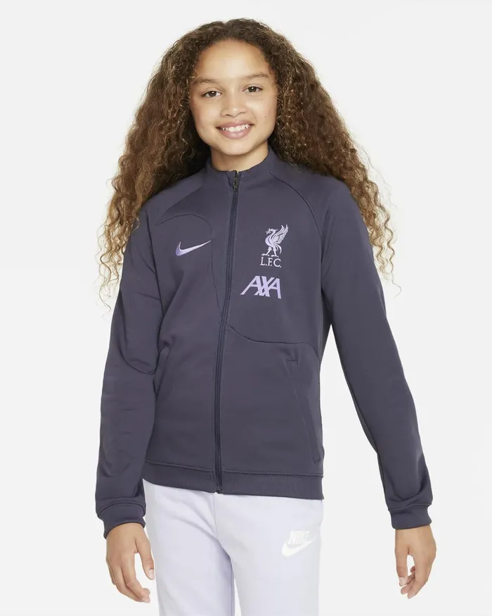 Kids Nike All Clothing Liverpool FC Academy Pro Third Gridironspace Purple