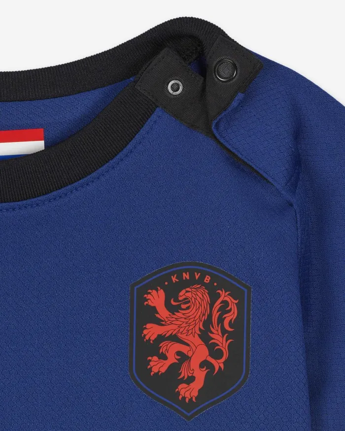 Kids Nike All Clothing Netherlands 202223 Away Deep Royal Blueblackhabanero Red