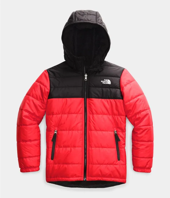 Kids Reversible Mount Chimborazo Hoodie Tnf Redtnf Black The North Face Jackets and Vests Kids Reversible Mount Chimborazo Hoodie Tnf Redtnf Black The North Face Jackets and Vests