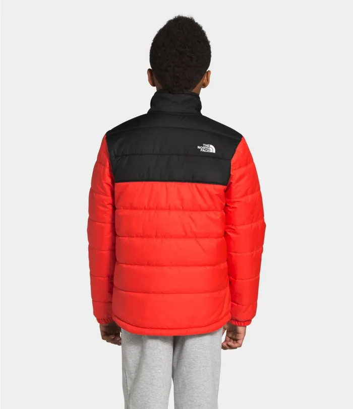 Kids Reversible Mount Chimborazo Jacket Flare Orange The North Face Jackets and Vests