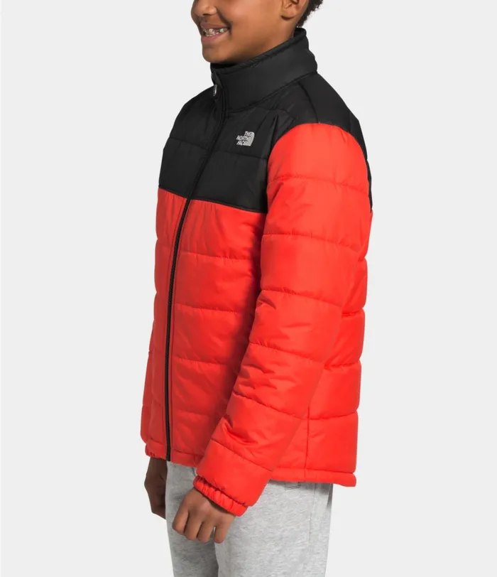 Kids Reversible Mount Chimborazo Jacket Flare Orange The North Face Jackets and Vests