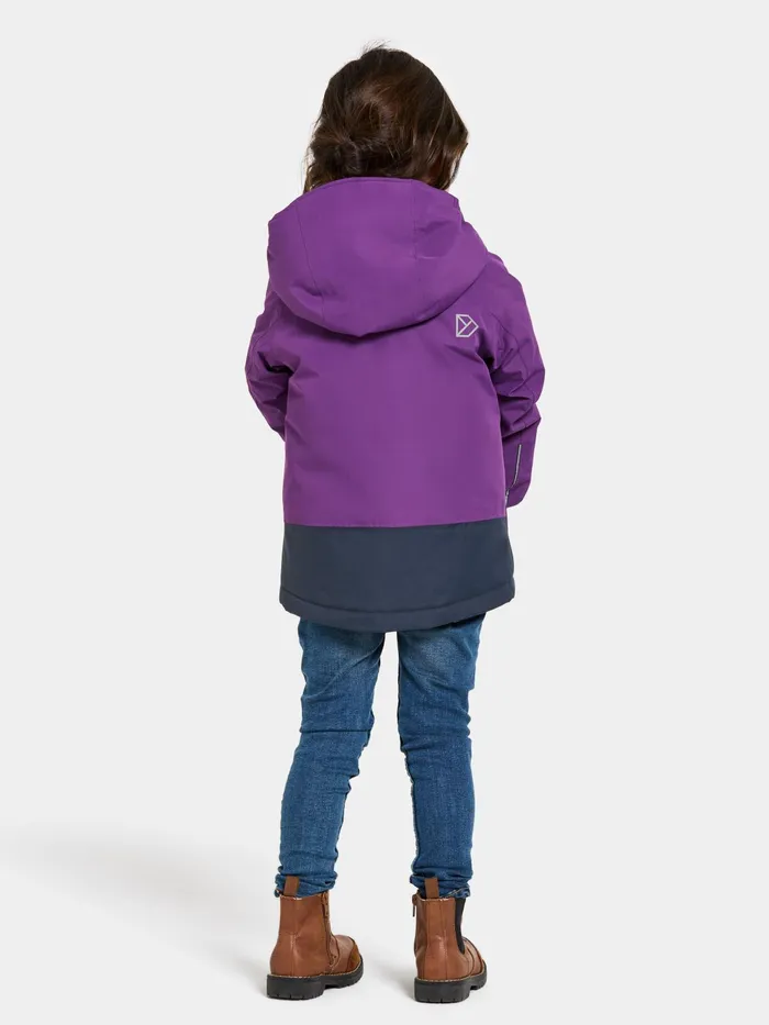 Kids Talvi Jacket Royal Purple Didriksons Autumn Jackets