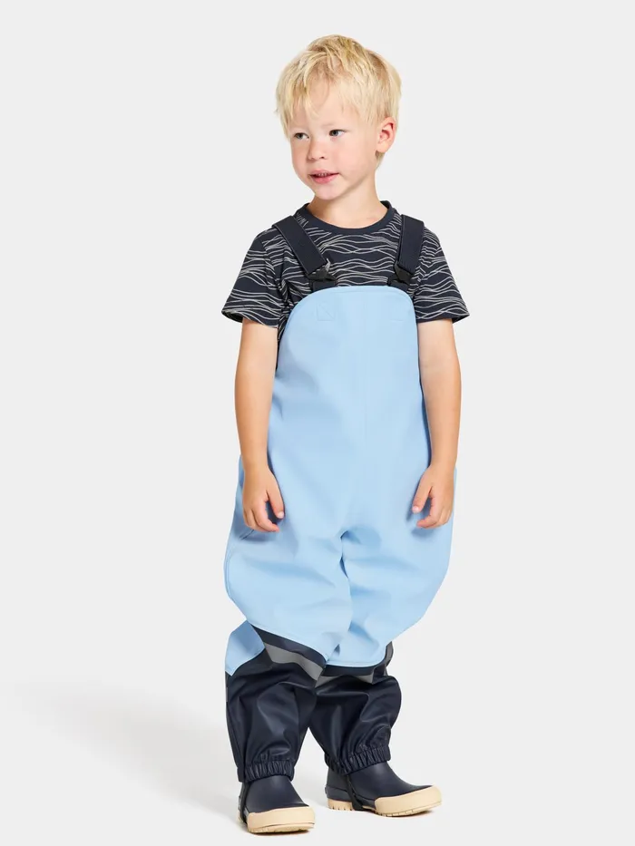 Kids Waterman Set Light Sea Blue Didriksons Unlined Rain Set