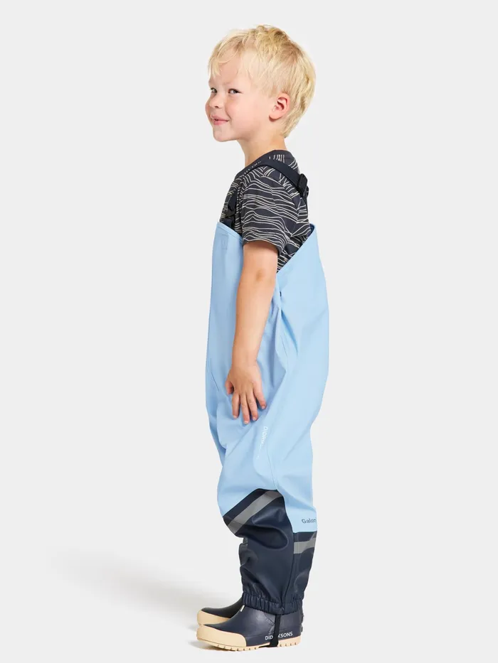 Kids Waterman Set Light Sea Blue Didriksons Unlined Rain Set