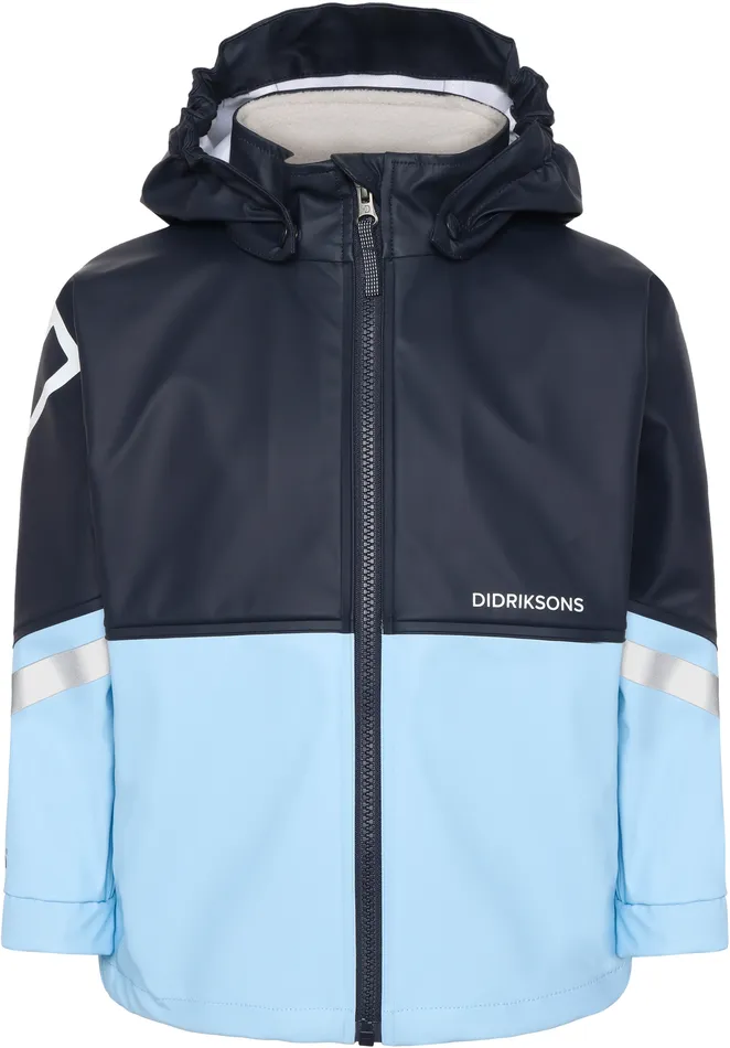 Kids Waterman Set Light Sea Blue Didriksons Unlined Rain Set