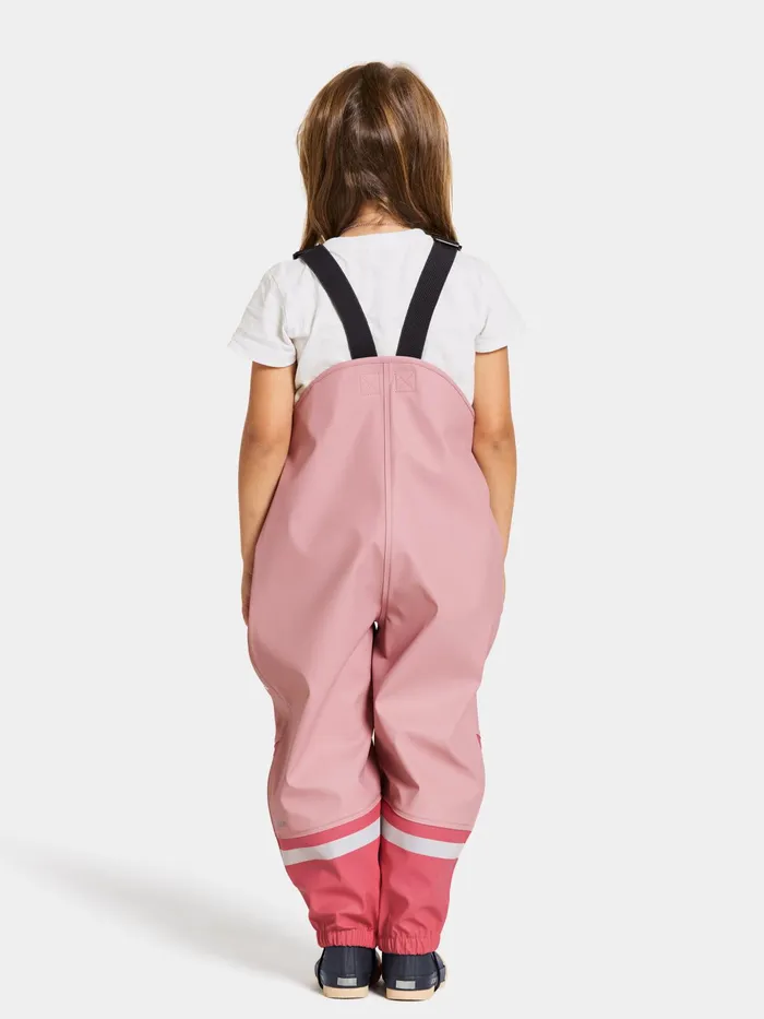 Kids Waterman Set Soft Pink Didriksons Unlined Rain Set