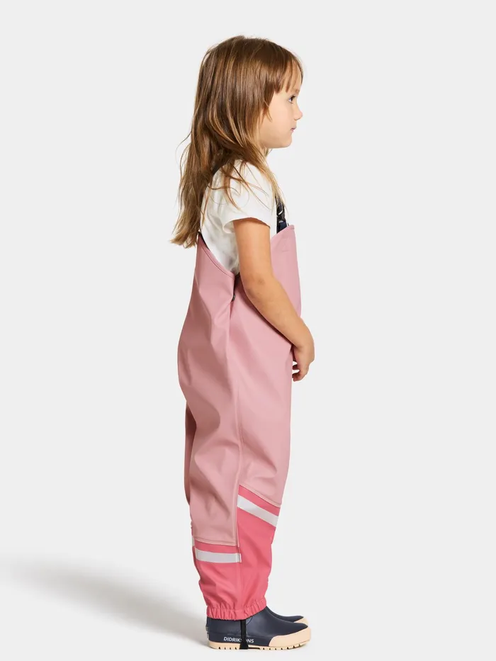 Kids Waterman Set Soft Pink Didriksons Unlined Rain Set