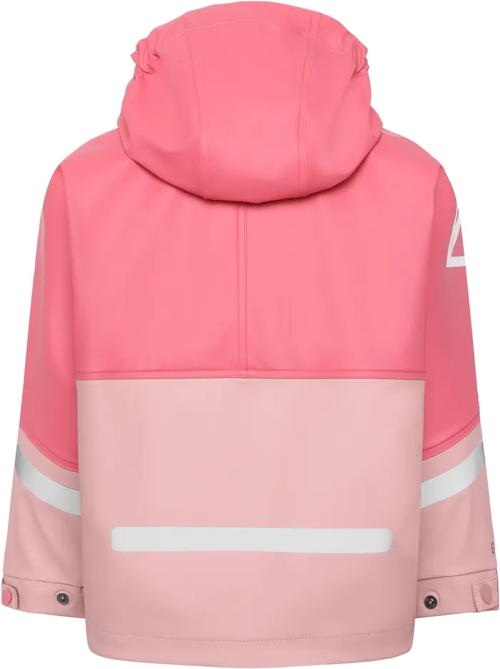 Kids Waterman Set Soft Pink Didriksons Unlined Rain Set