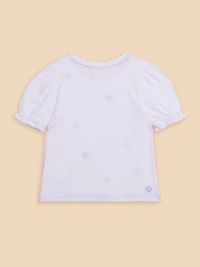 Kids White Stuff Girls039 Clothing Embroidered Lemon Tee
