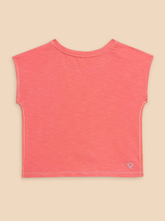Kids White Stuff Girls039 Clothing Tie Hem Tee Kids White Stuff Girls039 Clothing Tie Hem Tee