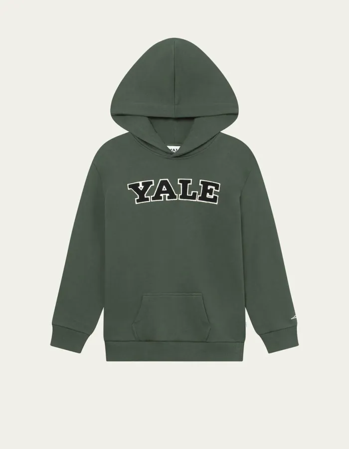Kids Yale Hoodie KIDS 8211 Duffel Bag GreenBlack Les Deux Yale