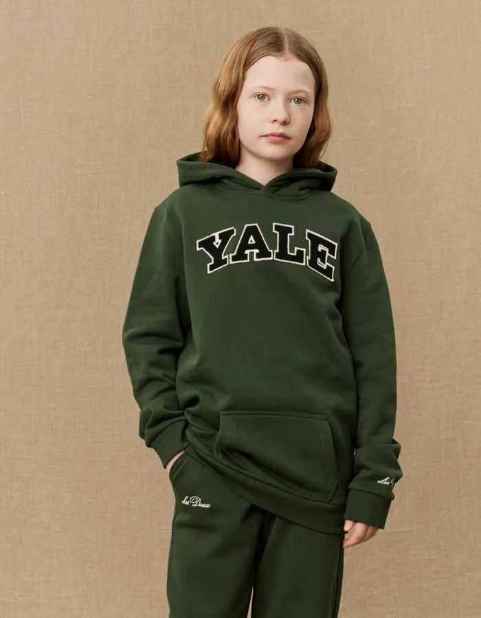 Kids Yale Hoodie KIDS 8211 Duffel Bag GreenBlack Les Deux Yale