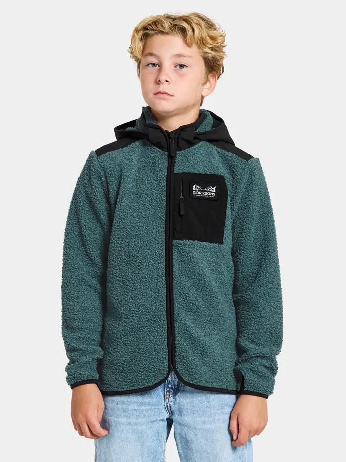 KidsYouth Exa FullZip Star Blue Didriksons Sweaters and TShirts