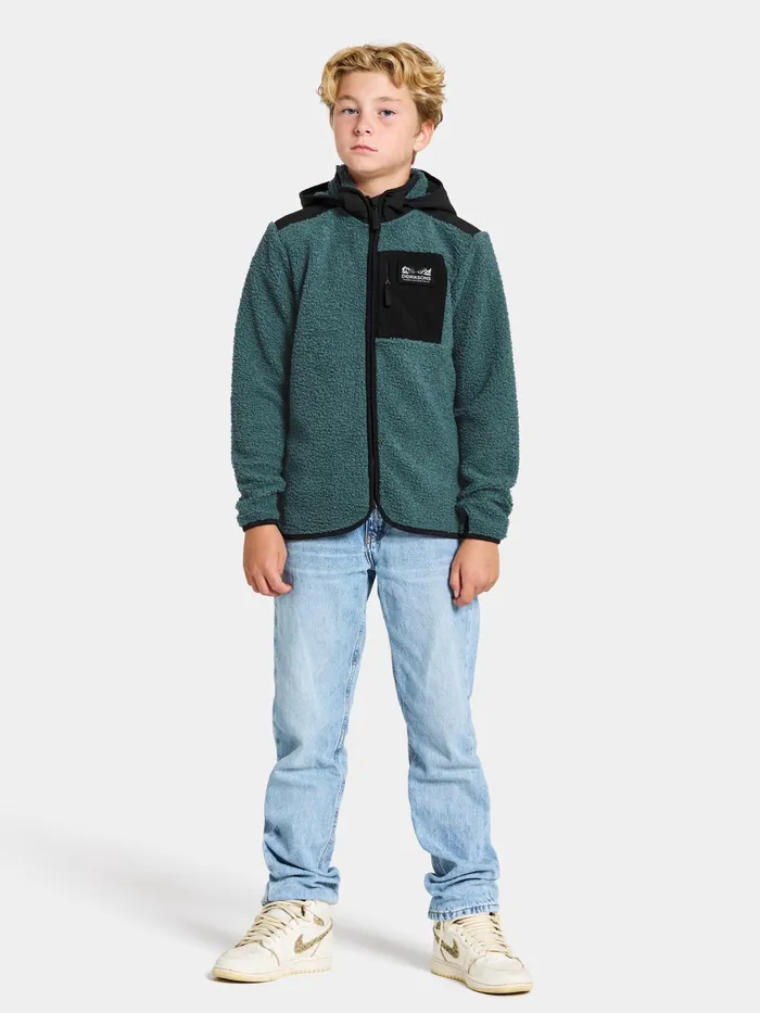 KidsYouth Exa FullZip Star Blue Didriksons Sweaters and TShirts