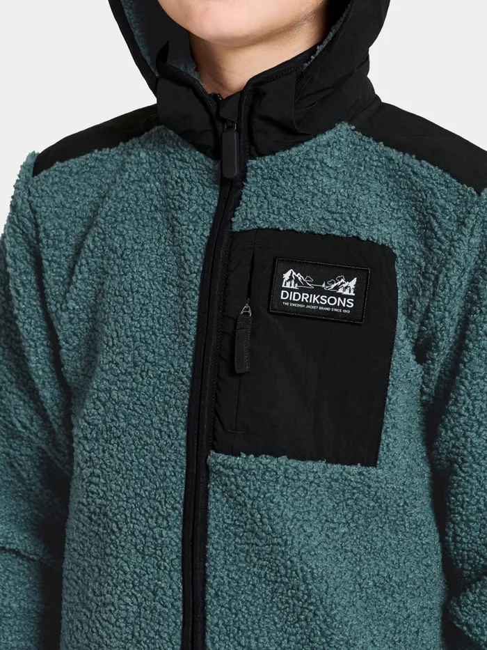 KidsYouth Exa FullZip Star Blue Didriksons Sweaters and TShirts