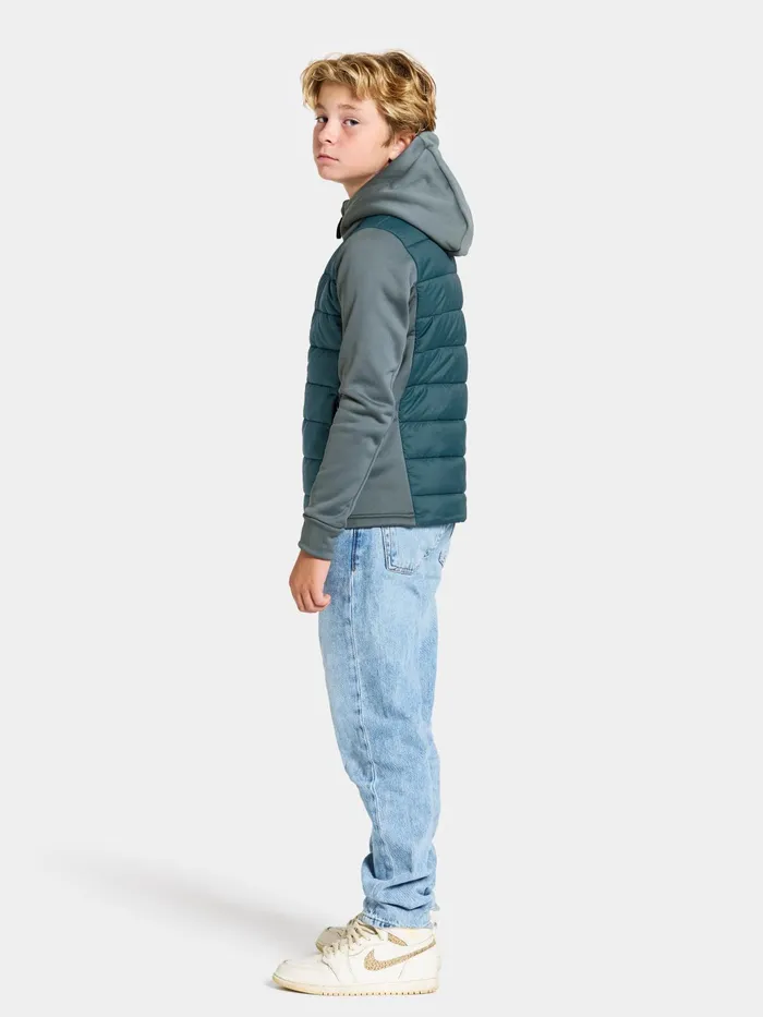KidsYouth Kapris FullZip Star Blue Didriksons Fleece and Midlayers