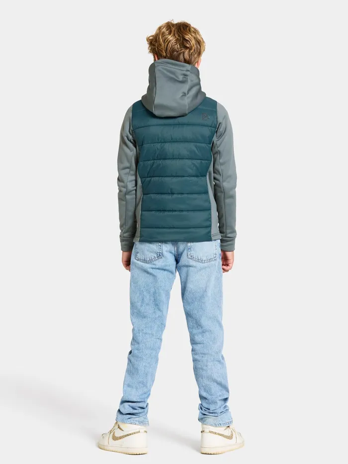 KidsYouth Kapris FullZip Star Blue Didriksons Fleece and Midlayers