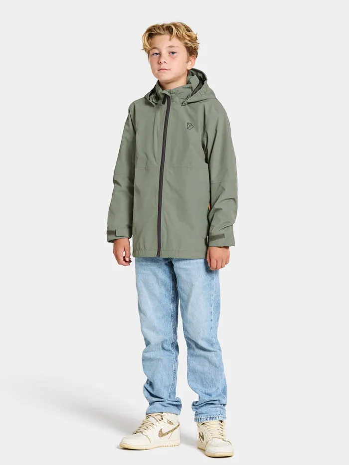 KidsYouth Piko Kids Jacket Light Moss Didriksons Spring Jackets