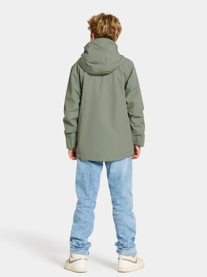 KidsYouth Piko Kids Jacket Light Moss Didriksons Spring Jackets