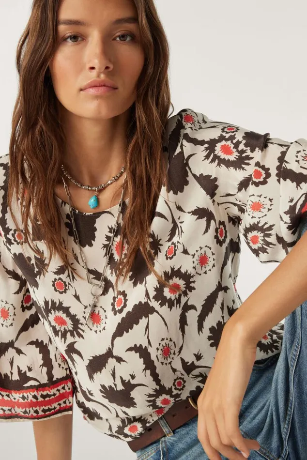 KlinkPrinted Top Clothing Baandsh Tops and Shirts