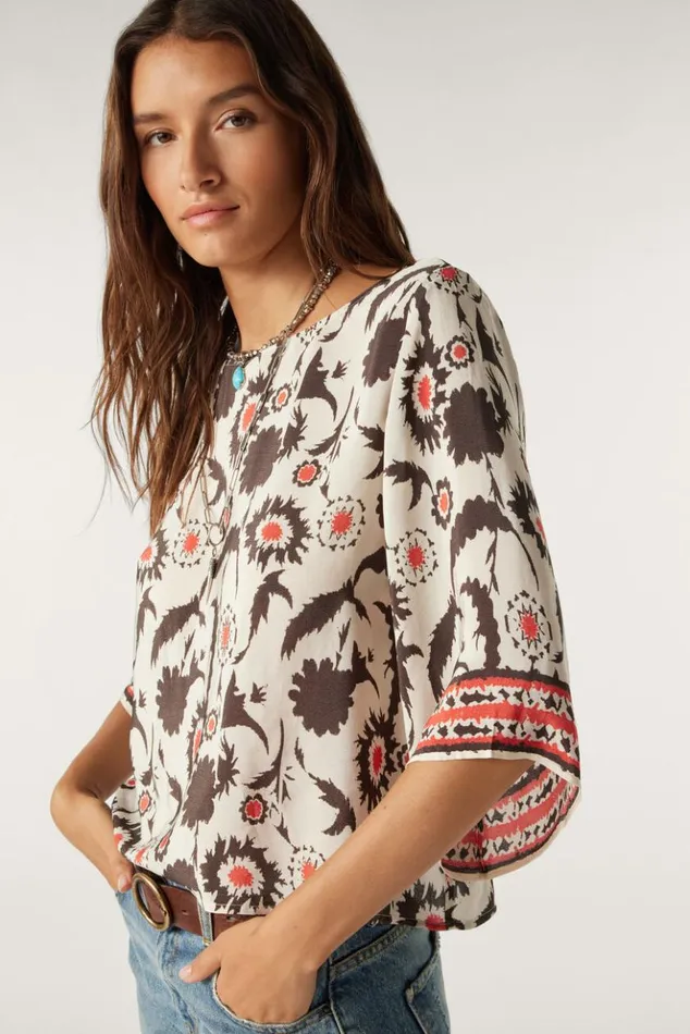 KlinkPrinted Top Clothing Baandsh Tops and Shirts