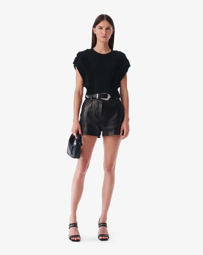 Knits Women IRO KALOU SLEEVELESS ROUND NECK SWEATER