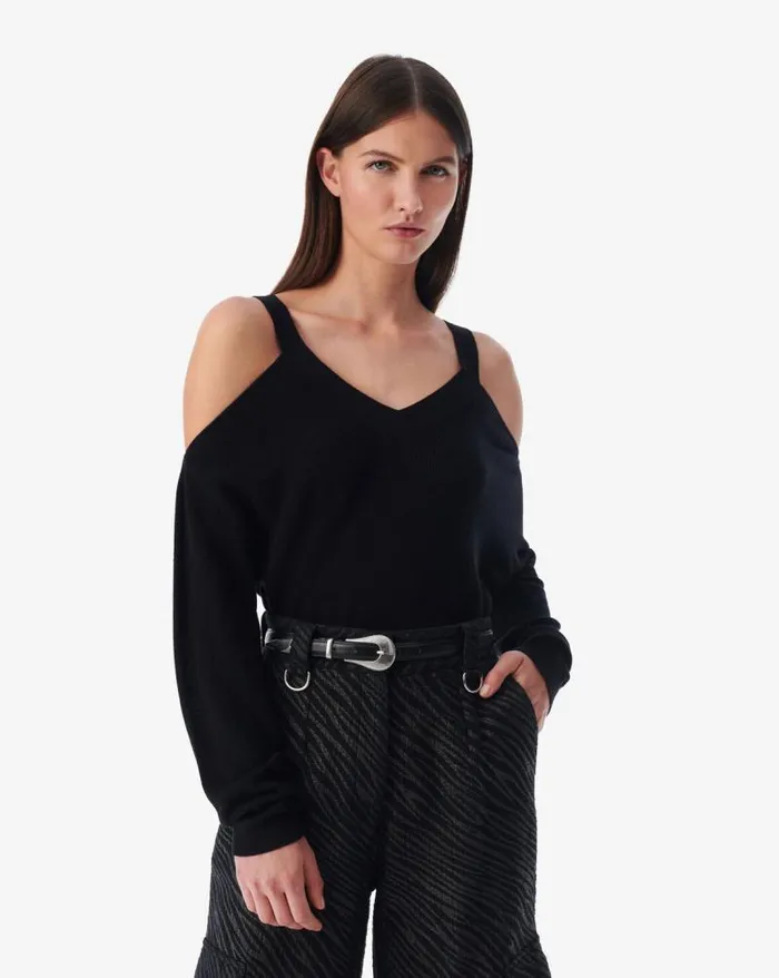 Knits Women IRO MAHALA CUTOUT SWEATER